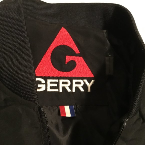 Gerry Mens Black Long Sleeve Zipped Pocket Full-Zip Puffer Jacket Size Large - Picture 5 of 11